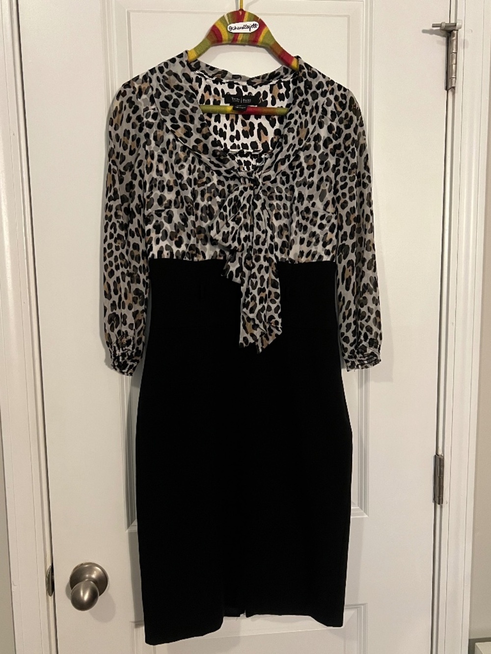 Fabulous Leopard Print Slim Dress